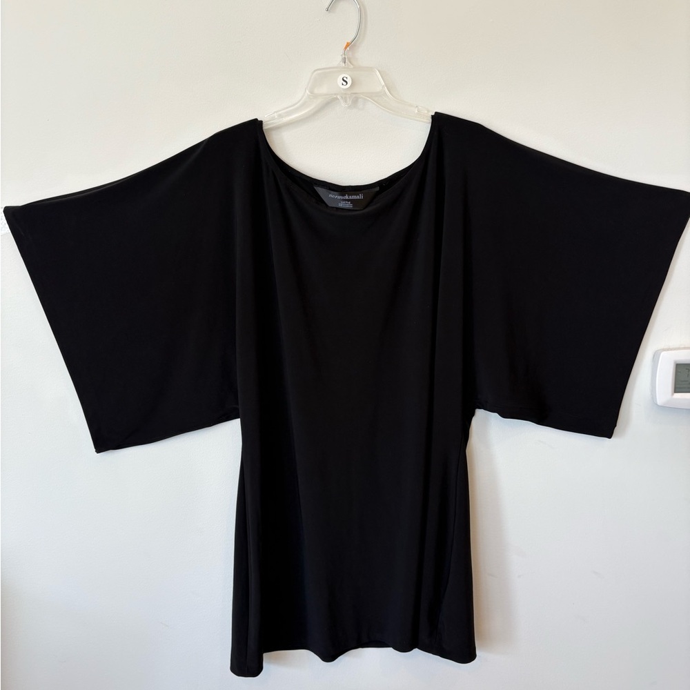 Norma Kamali Black Women's Batwing Dress super soft fabric XXL